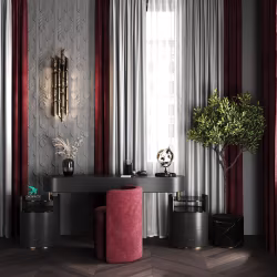 Стеновая панель под покраску Decoplume Перья Перо Прайм 1 DP131 297×79×12