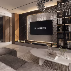 Стеновая панель под покраску Decoplume Перья Перо Прайм 3 DP133 297×79×12