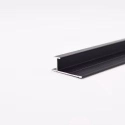 Профиль алюминиевый соединительный Bamstek 5503 Black черный 3000×20×7