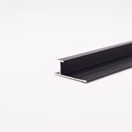 Профиль алюминиевый соединительный Bamstek 5503 Black черный 3000×20×7