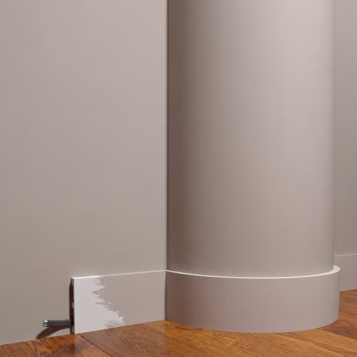 Плинтус под покраску гибкий Decor-Dizayn Грани DD707F 2000×100×13