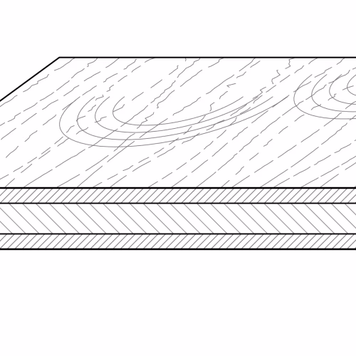 Инженерная доска Кора Натуральная Дуб Скъюро рустик 1600-2400×240×19