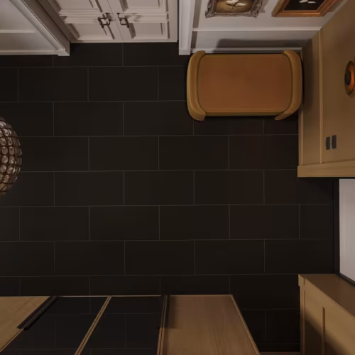Ламинат Alpine Floor Каменное настроение Черный монохром Black Monochrome LF402-01 600×298×12