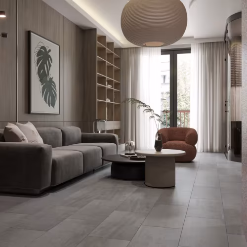 Ламинат Alpine Floor Каменное настроение Светлый бетон Concrete Light LF402-05 600×298×12