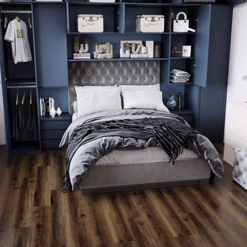 Кварцвиниловая плитка Norland клеевая Диво Vakre LVT Хвойный лес 1023-6 1219×184×2,5