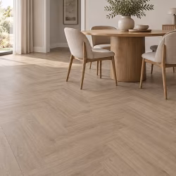 Кварцвиниловый SPC ламинат My Step Стоун Херрингбон Stone Herringbone Дуб Мисти MS8118 венгерская елка 564×141×8