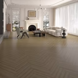 Кварцвиниловый SPC ламинат My Step Стоун Херрингбон Stone Herringbone Дуб Бромо MS8418 венгерская елка 564×141×8