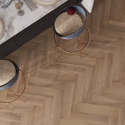 Кварцвиниловый SPC ламинат My Step Стоун Херрингбон Stone Herringbone Дуб Бромо MS8418 венгерская елка 564×141×8