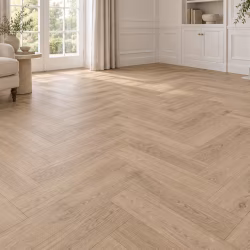 Кварцвиниловый SPC ламинат My Step Стоун Херрингбон Stone Herringbone Дуб Монблан MS8518 венгерская елка 564×141×8