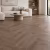 Кварцвиниловый SPC ламинат My Step Стоун Херрингбон Stone Herringbone Дуб Темпл MS8618 венгерская елка 564×141×8 фото в интерьере