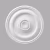 Потолочная розетка под покраску Decomaster DM-0402 40,3 см