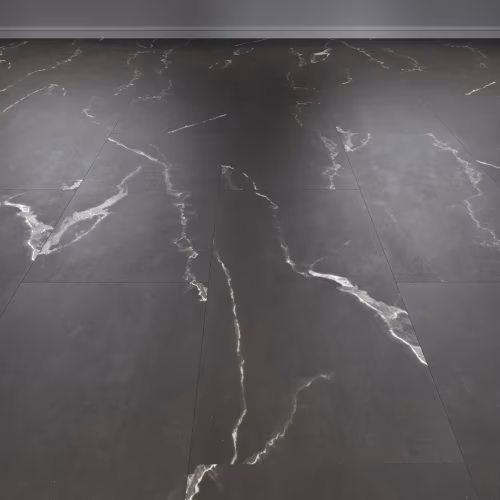 Кварцвиниловая плитка Vinilam клеевая Allure Stone Glue Эбонитовый Мрамор 88911 914×457×2,5