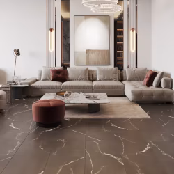 Кварцвиниловая плитка Vinilam клеевая Allure Stone Glue Эбонитовый Мрамор 88911 914×457×2,5
