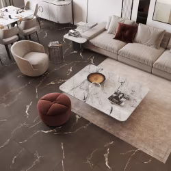 Кварцвиниловая плитка Vinilam клеевая Allure Stone Glue Эбонитовый Мрамор 88911 914×457×2,5
