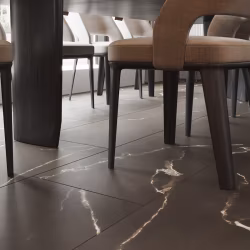 Кварцвиниловая плитка Vinilam клеевая Allure Stone Glue Эбонитовый Мрамор 88911 914×457×2,5