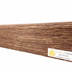 Плинтус МДФ ламинированный TeckWood Дуб Антик 2150×75×16
