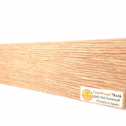 Плинтус МДФ ламинированный TeckWood Дуб Пустынный 2150×75×16