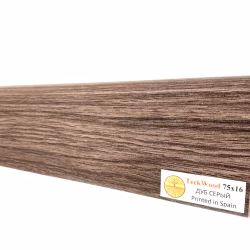Плинтус МДФ ламинированный TeckWood Дуб Серый 2150×75×16
