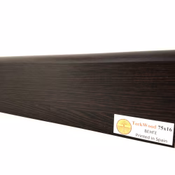 Плинтус МДФ ламинированный TeckWood Венге 2150×75×16