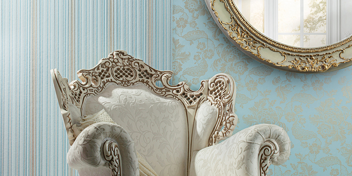 Обои Loymina Classic vol. II Jacquard V2 018 фото в интерьере