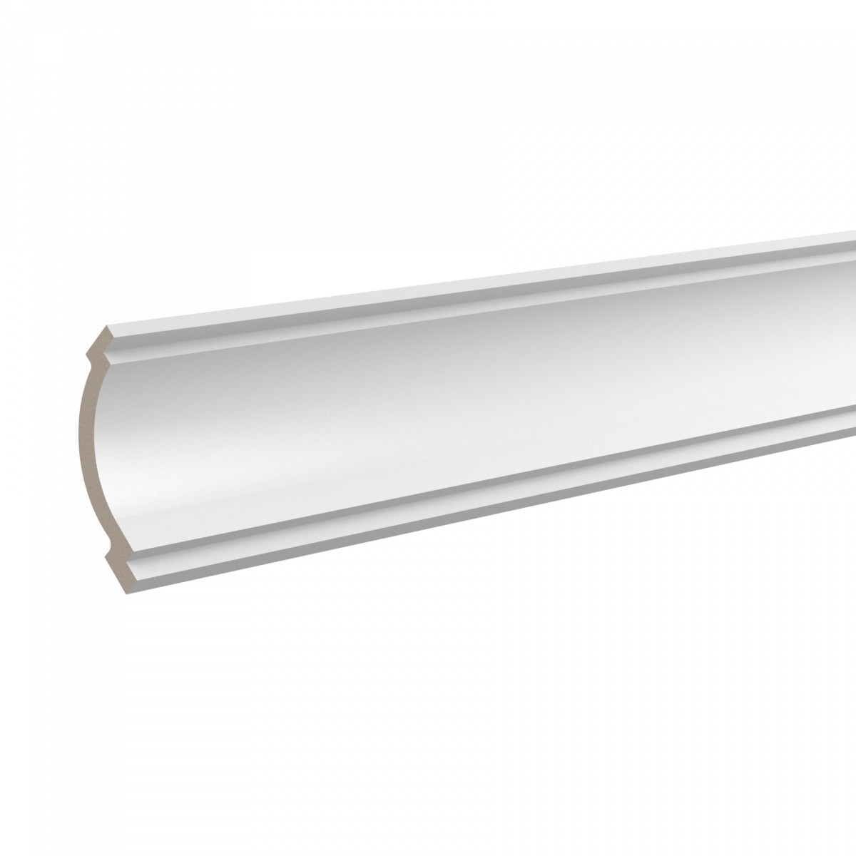 Потолочный плинтус ЛДФ под покраску Ultrawood CR 2390 i 2000×90×90