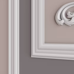 Молдинг ЛДФ под покраску Ultrawood U 008 2000×44×12