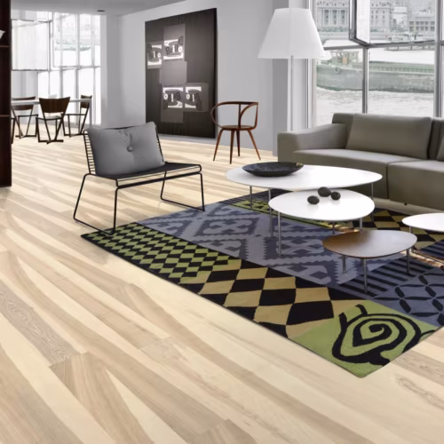 Паркетная доска Kahrs Люкс Ясень Прилив Flow 151N8AAKG4KW240 Lively 2420×187×15