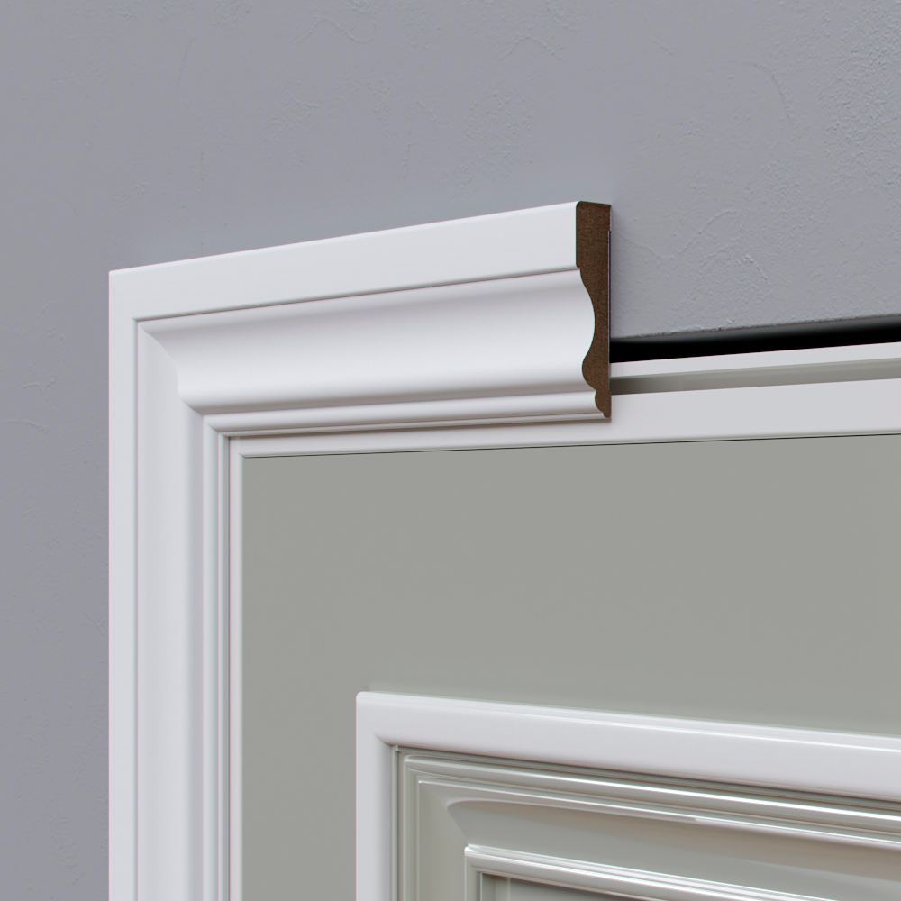 Молдинг МДФ под покраску Madest Decor N 0308016 2400×80×16