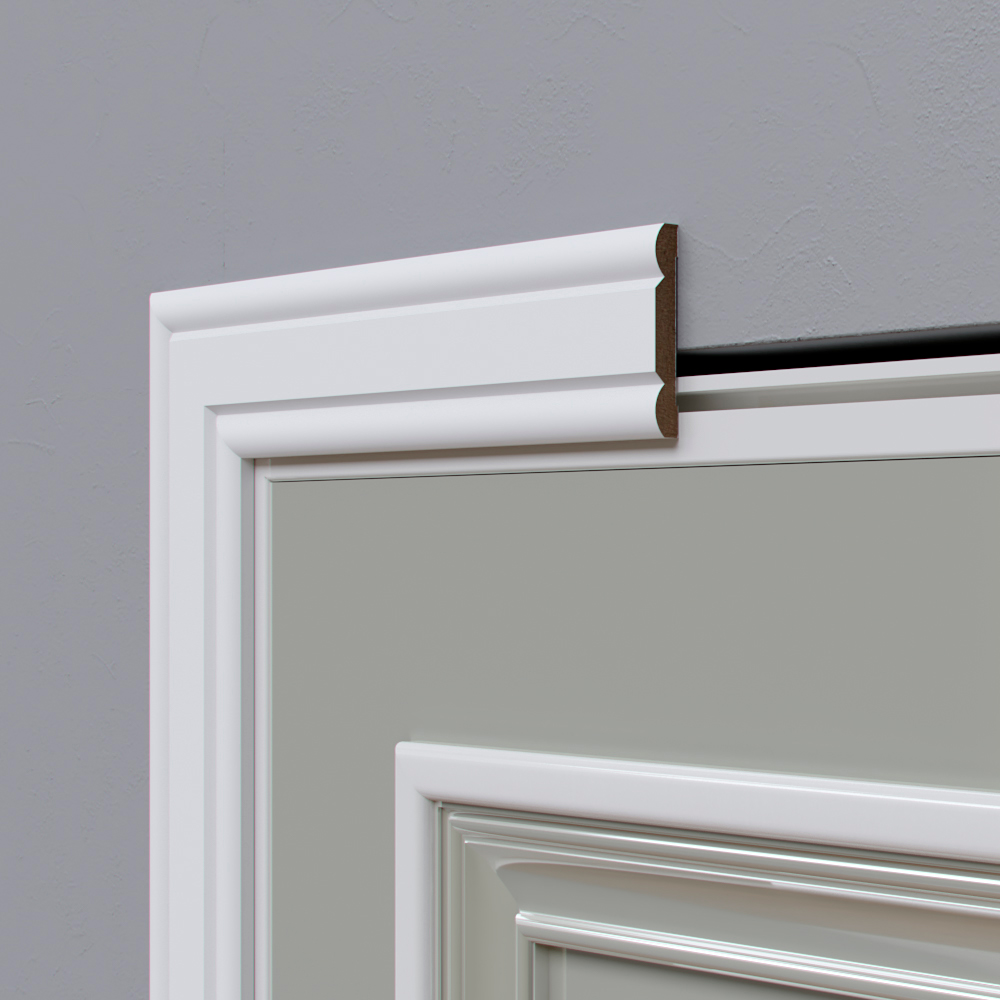 Молдинг МДФ под покраску Madest Decor N 0607210 2400×72×10