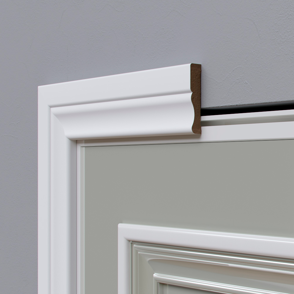 Молдинг МДФ под покраску Madest Decor N 0708016 2400×80×16