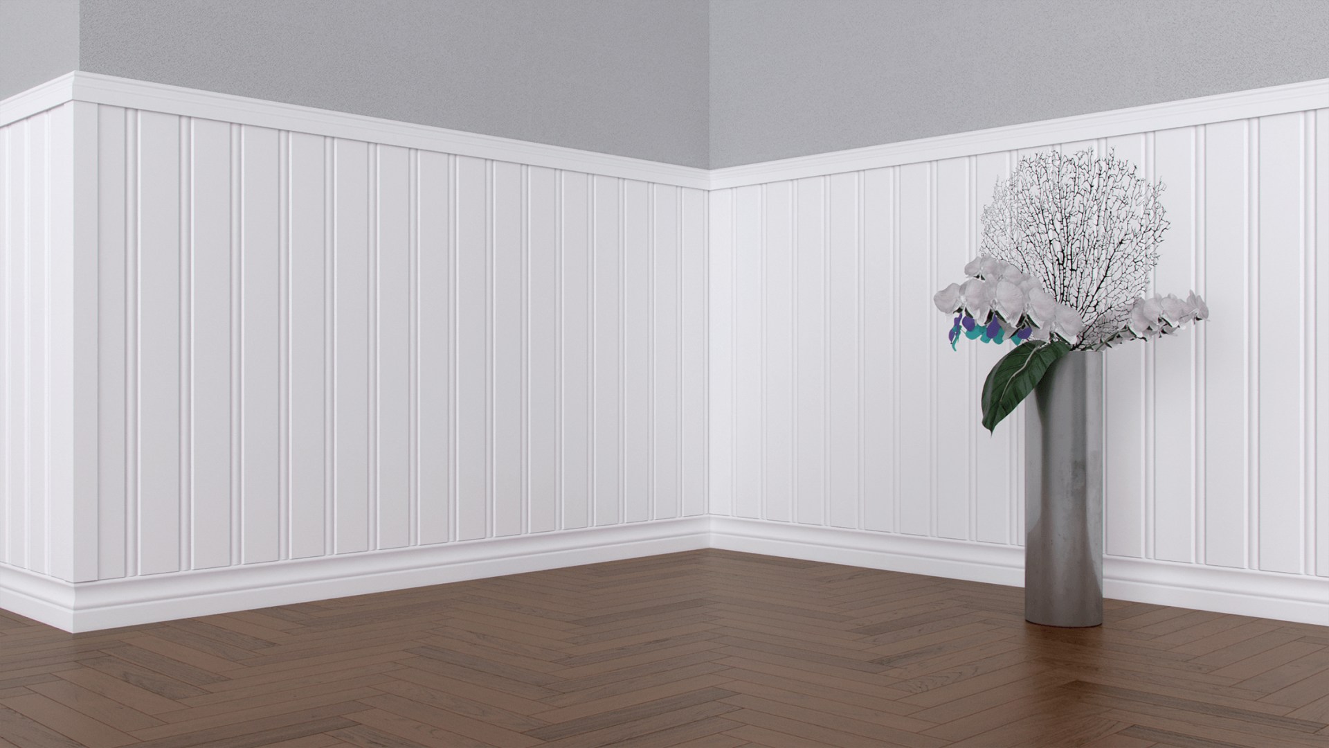 Стеновая панель МДФ под покраску Madest Decor w0180012 95×800×12