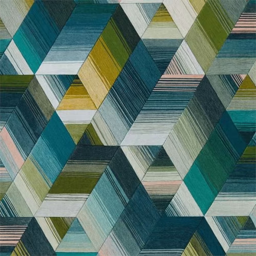 Обои Harlequin Momentum 5 Arccos Emerald/Blush 111970