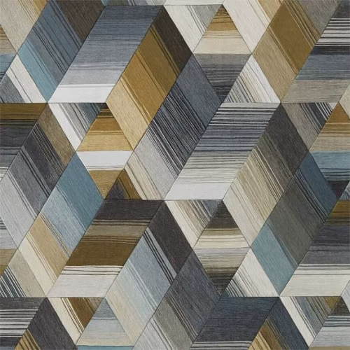 Обои Harlequin Momentum 5 Arccos Ochre/Steel 111971