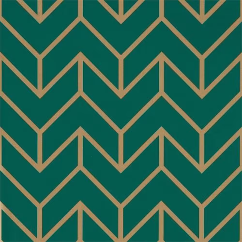 Обои Harlequin Momentum 5 Tessellation Teal/Gold 111985