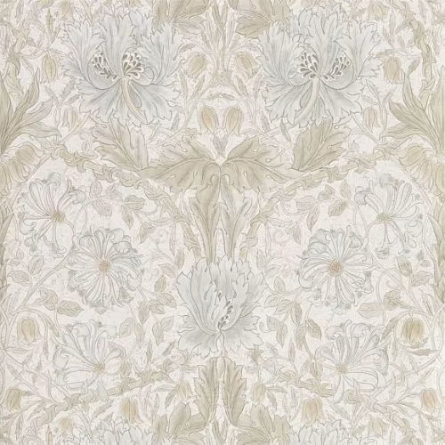 Обои Morris Pure Morris North Honeysuckle & Tulip 216526