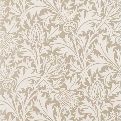 Обои Morris Pure Morris North Thistle (Beaded) 216548