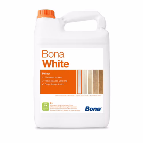 Грунтовка для паркета Bona White полиуретан-акриловая на водной основе 5 л