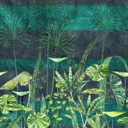 Панно Designers Guild Zardozi Arjuna Leaf PDG1088/01 3×1,4