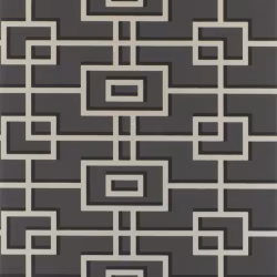 Обои Designers Guild Geometric volume 1 Rheinsberg - Noir P533/05