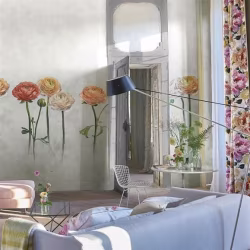 Панно Designers Guild Foscari Fresco Tourangelle Scene 2 Peony PDG1100/01