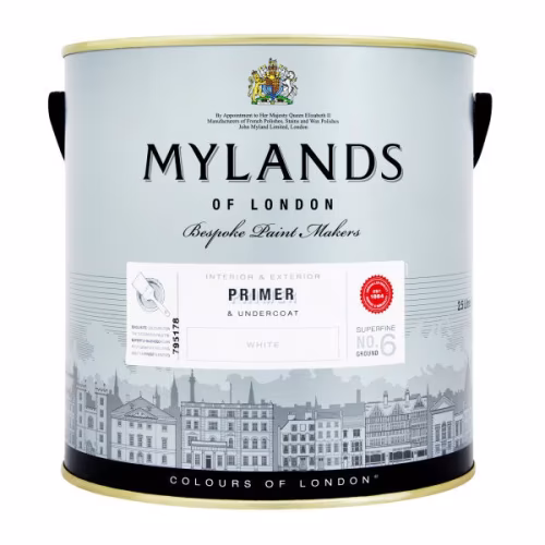 Грунтовка для дерева Mylands Wood Primer & Undercoat White 1 л