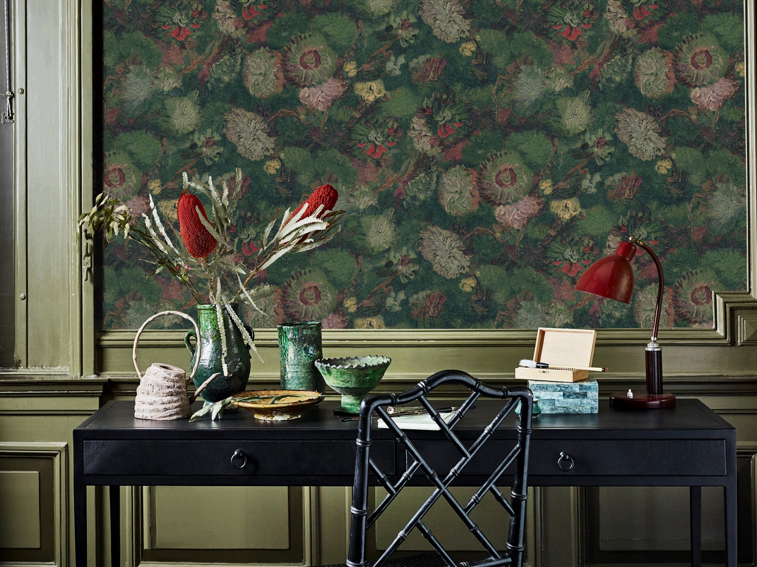 Обои BN International Van Gogh 2 220001 фото в интерьере