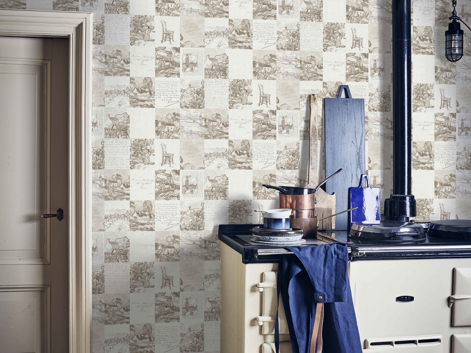 Обои BN International Van Gogh 2 220030 фото в интерьере