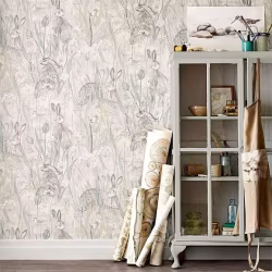 Обои Sanderson Embleton Bay Dune Hares 216518