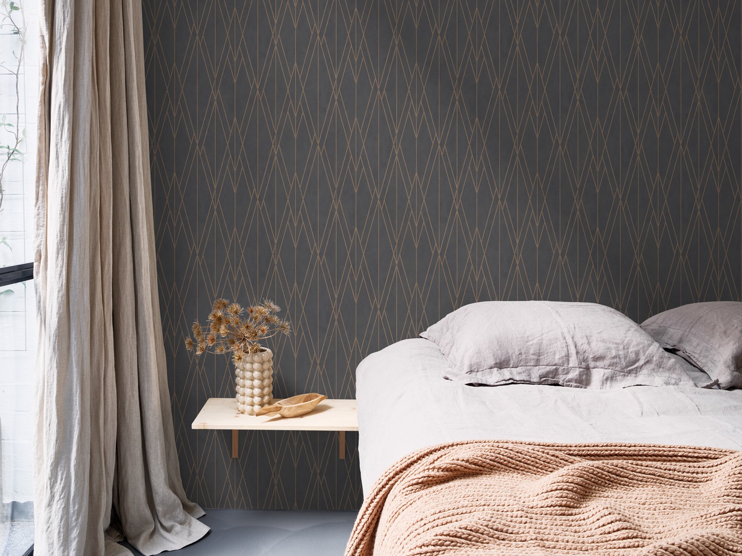 Обои BN International Finesse 219712 фото в интерьере