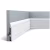 Плинтус под покраску Orac Decor Axxent SX104 2000×148×17