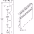 Плинтус под покраску Orac Decor Select SX105 2000×108×13
