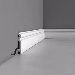 Плинтус под покраску гибкий Orac Decor Select SX137F 2000×99×15