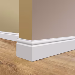 Плинтус под покраску гибкий Orac Decor Axxent SX138F 2000×138×15