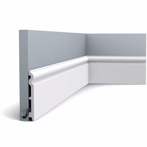 Плинтус под покраску Orac Decor Axxent SX138 2000×138×15